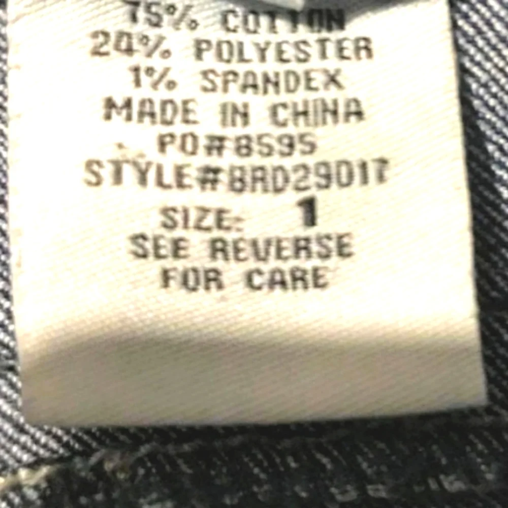 Paris Blues Jeans (Size 1 Juniors) - Picture 3 of 5